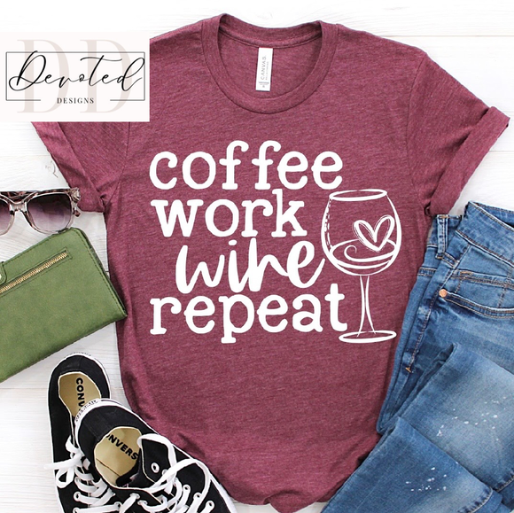 #0359 Coffee Work Wine Repeat