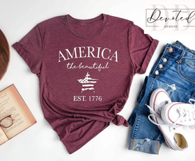 #0762 America the Beautiful EST 1776