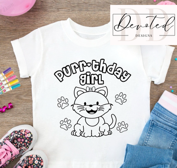 K0321 Purr-thday Girl