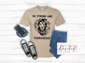 #0300 Be Strong And Courageous (Adult)