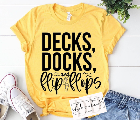 #0 Decks, Docks and Flip Flops