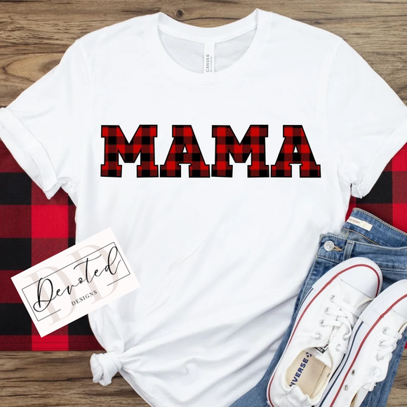 #0000 Holiday Plaid MAMA