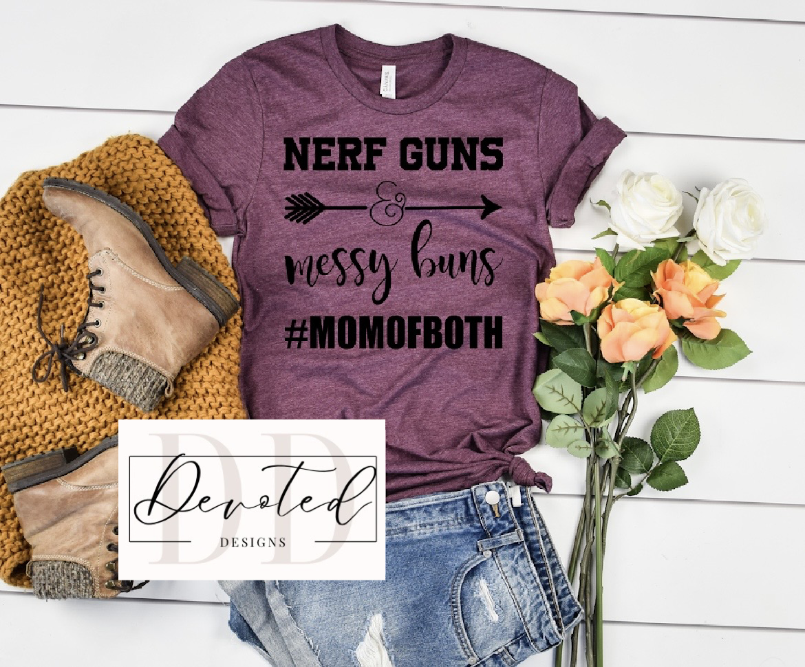 #00 Nerf Guns & Messy Buns #MOMOFBOTH