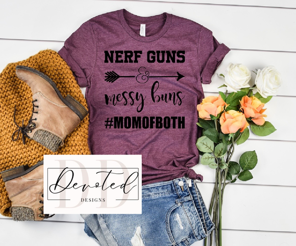 #00 Nerf Guns & Messy Buns #MOMOFBOTH