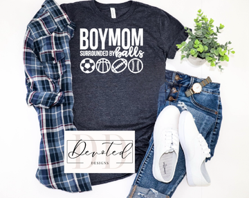 #00 Boy Mom Surrounded By Balls