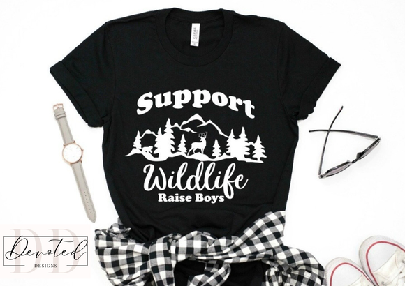 #00 Support Wildlife Raise Boys