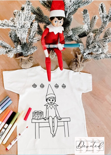 K000 Color Me Elf On The Shelf
