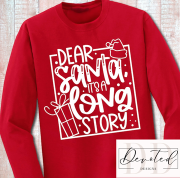 #0132 Dear Santa It’s A Long Story