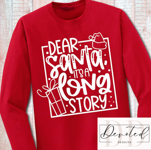 #0132 Dear Santa It’s A Long Story