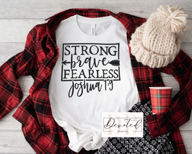 #00 Strong Brave Fearless Joshua 1:9