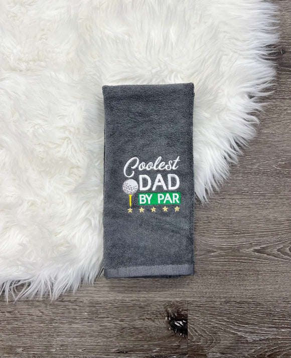 Coolest By Par Golf Towel