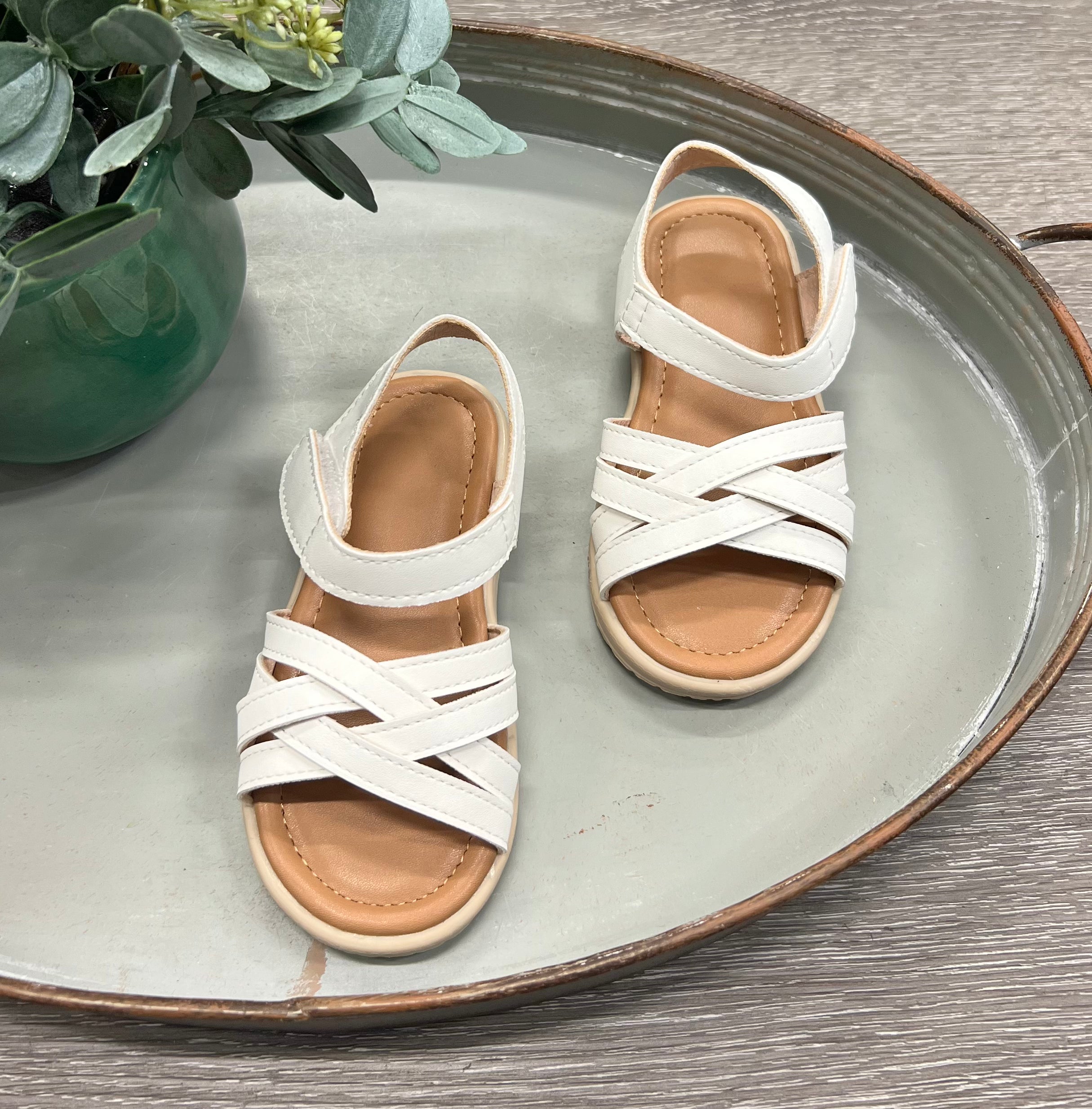 Crisscross Sandals