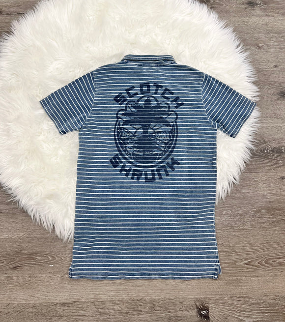 Scotch Shrunk Navy Polo