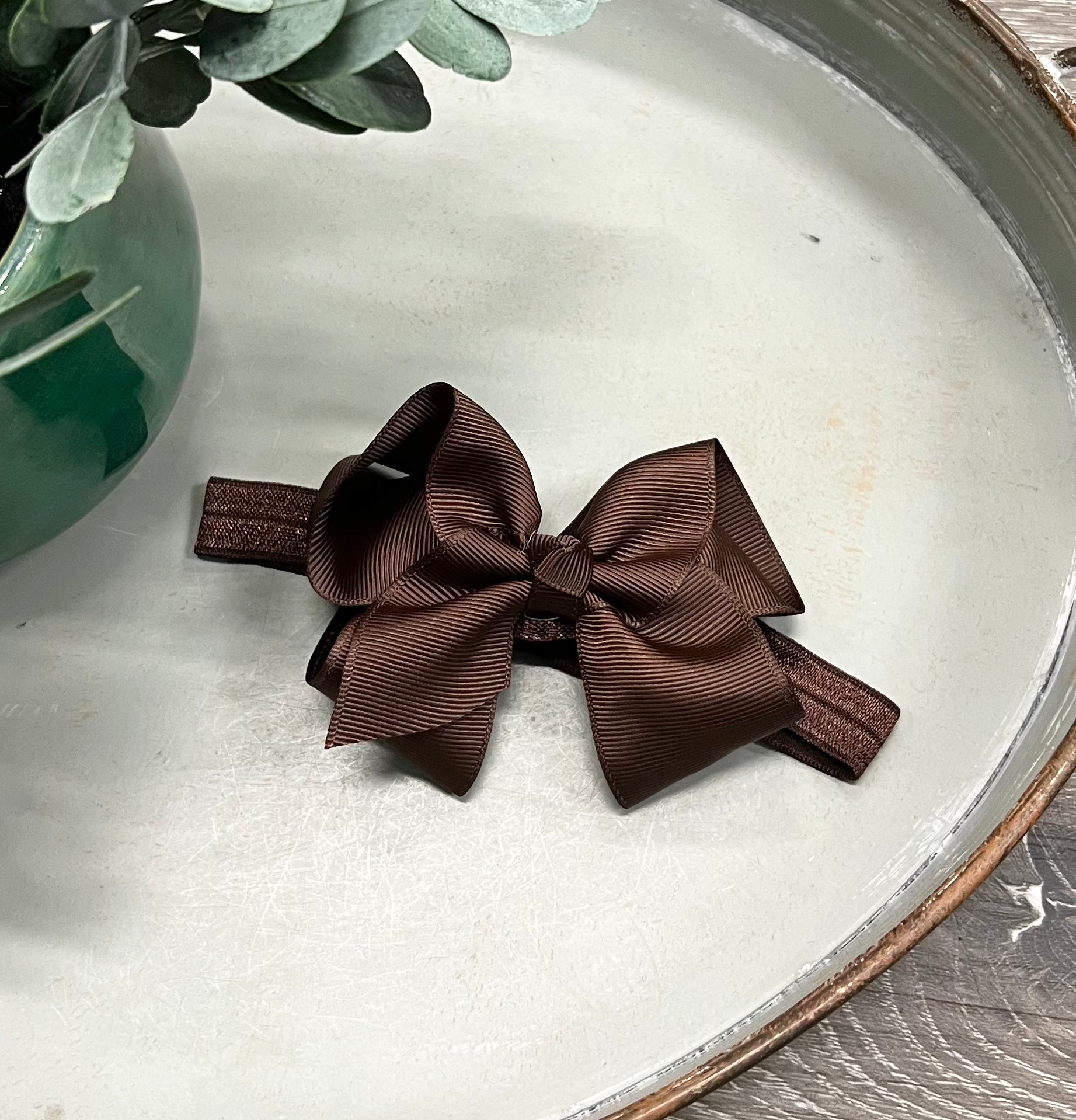 Buy coffee 4.5&quot; Bow Headband