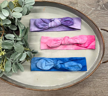 Tie Dye Knotted Headband
