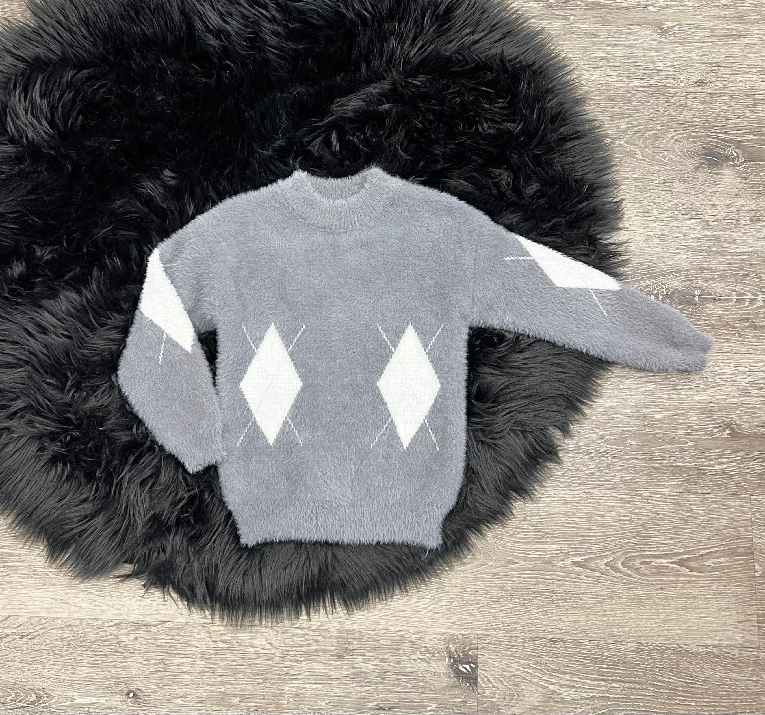 Cube Grey Sweater