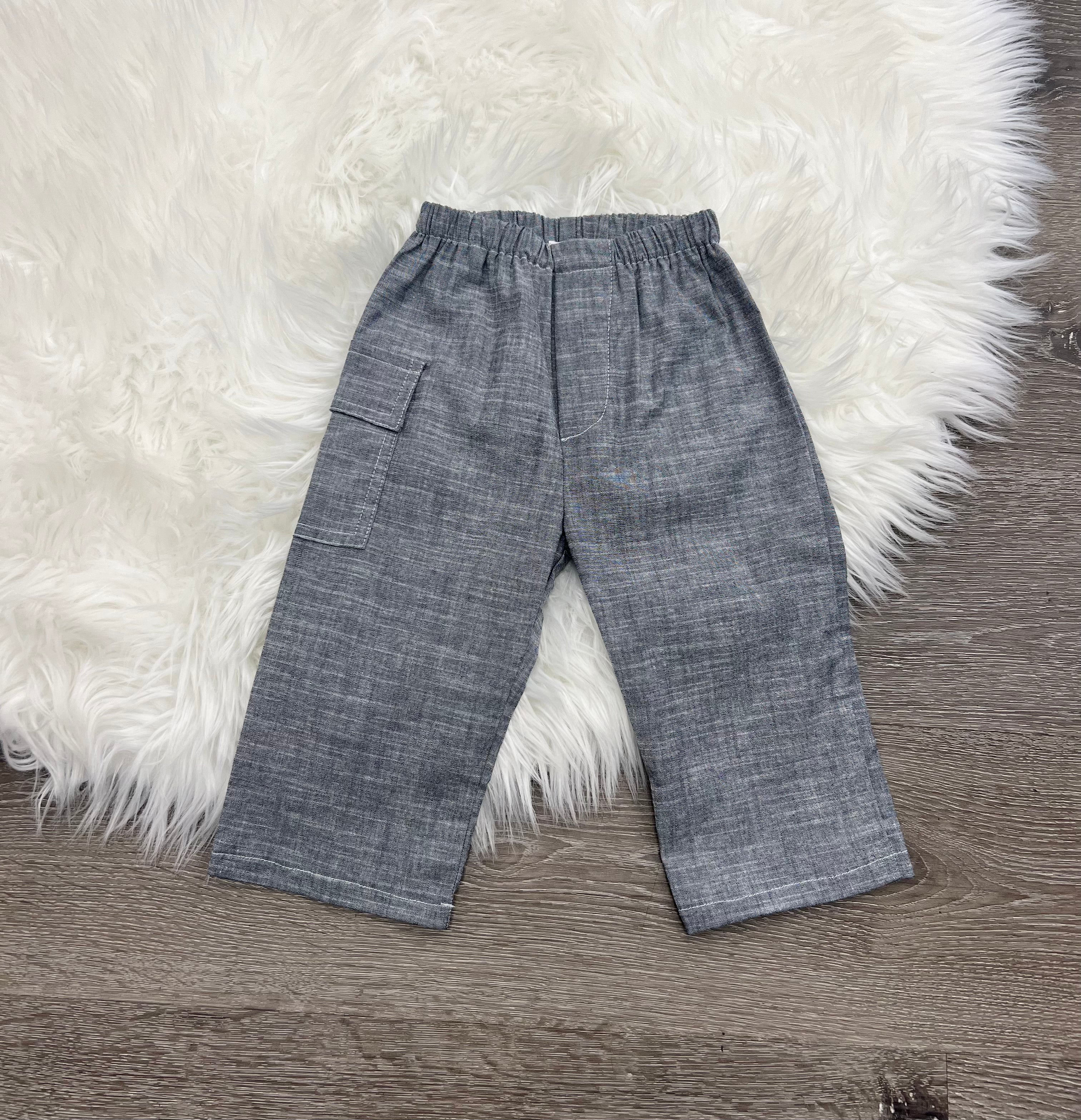 Milk And Honey Denim Pinstripe Pants