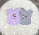 Embroidered Unicorn T-1