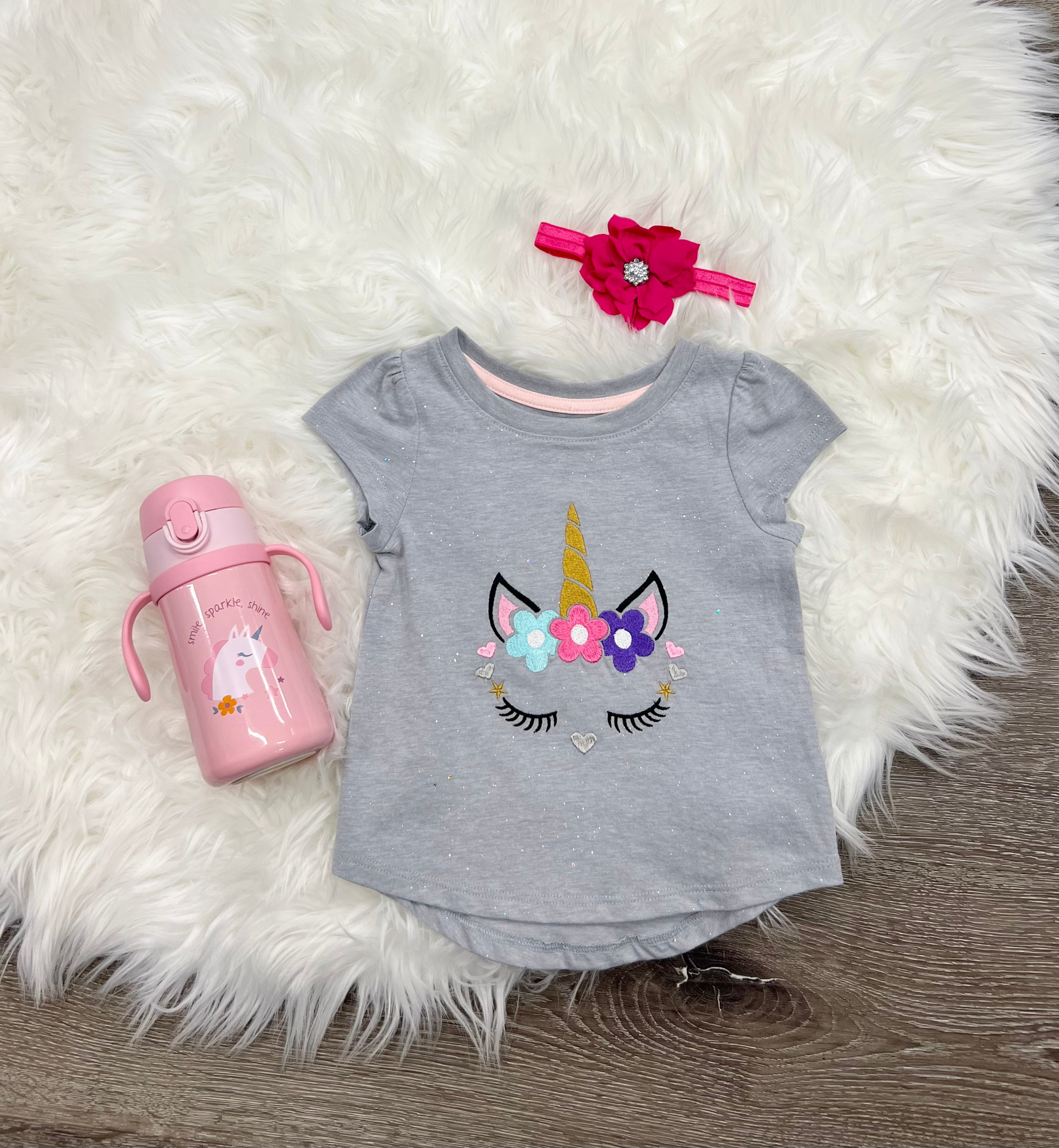 Embroidered Unicorn T