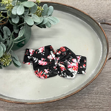 Midnight Floral Headband