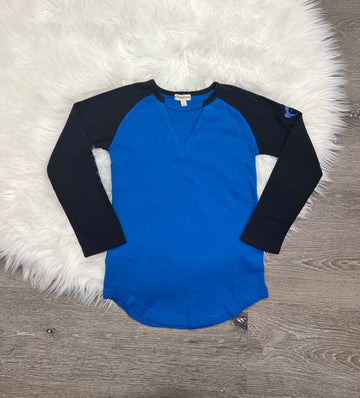 Appaman Snorkle Blue Baseball Tee