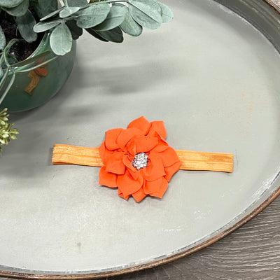 Buy orange Sunflower Headband