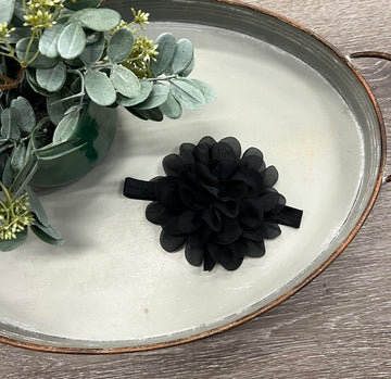 Thin Banded Bloom Headband