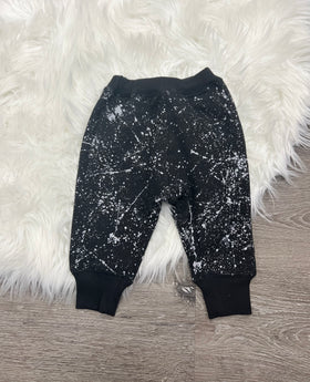 BitzKids Speckled Black Sweat Pants