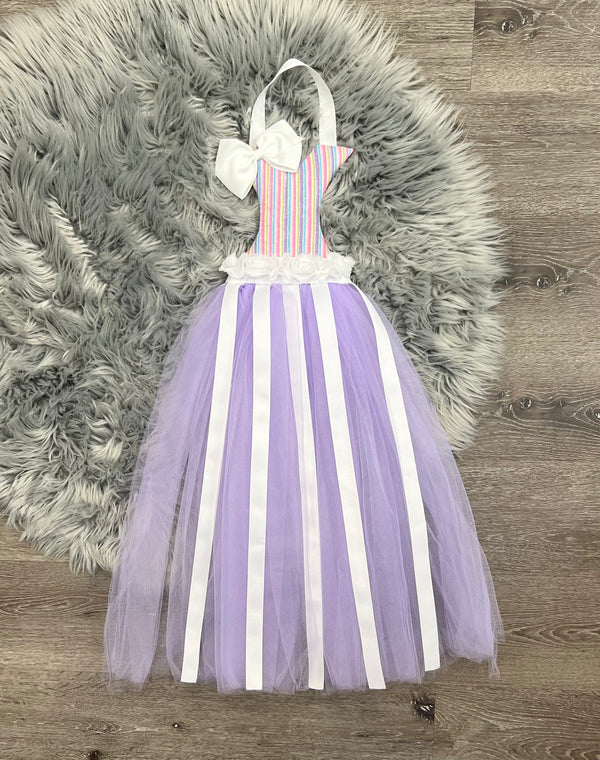 Little Girl Hair Bow Clip Hanger Decor