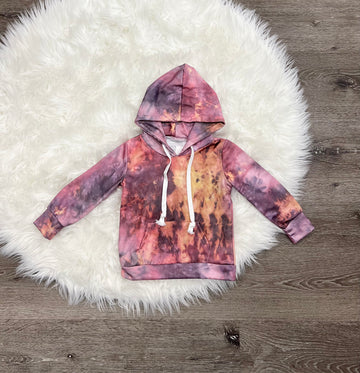 Girly Tie Dye Hoodie