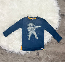 Appaman Denim Navy Graphic Long Sleeve