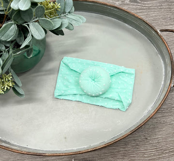 Buy teal-polka-dot Bunches Headband