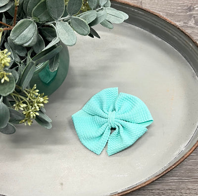 Buy teal Textured Clips