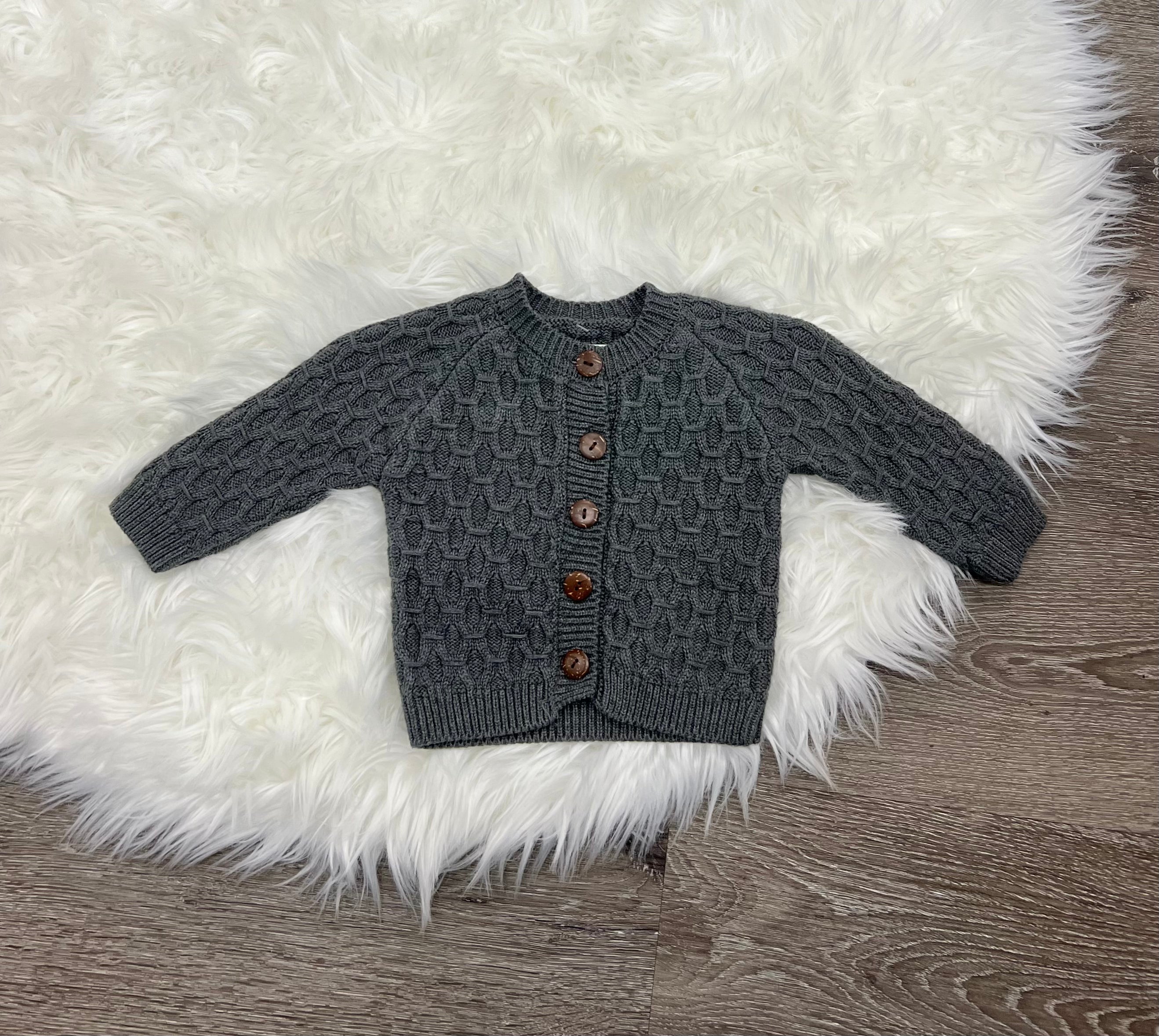 Charcoal Knit Sweater