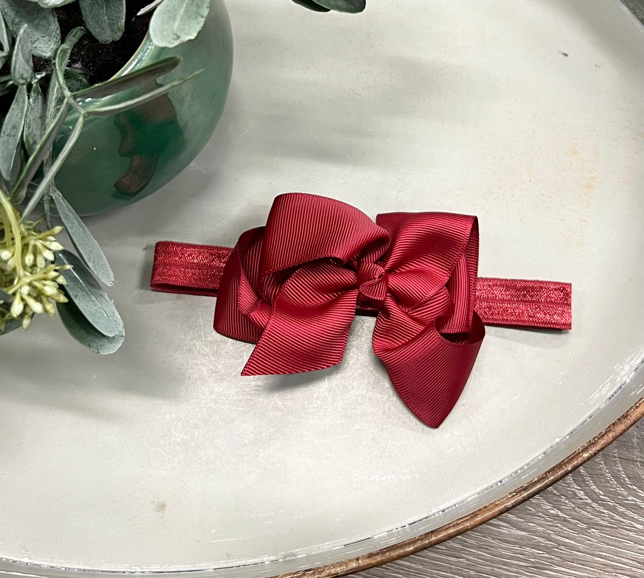 Buy scarlet 4.5&quot; Bow Headband