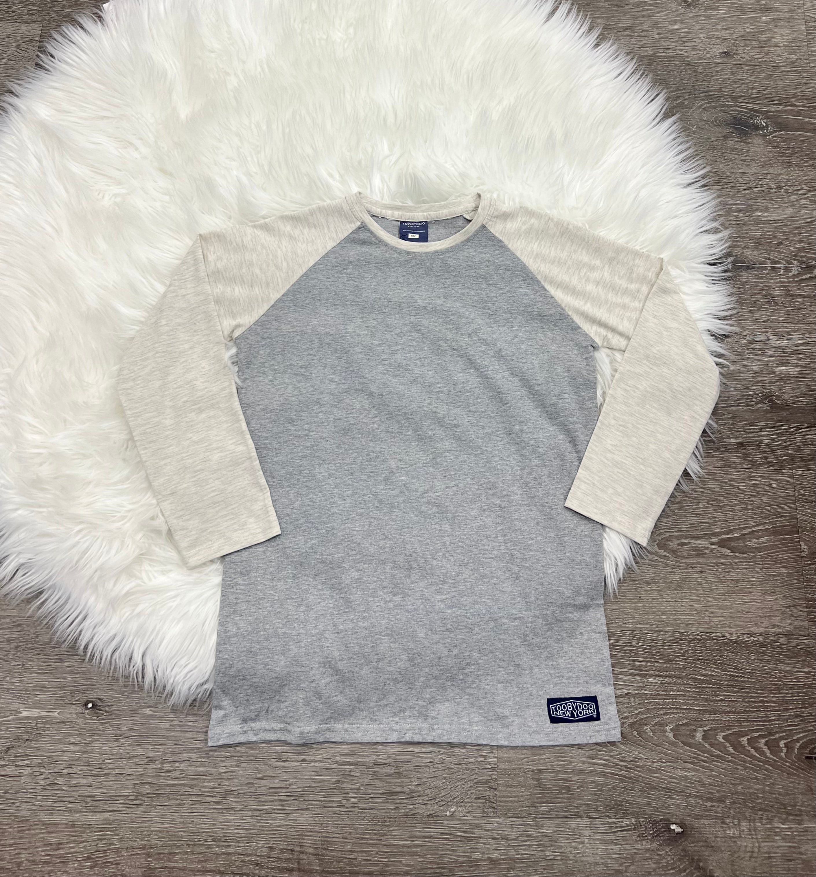 Toobydoo Long Sleeve Grey T