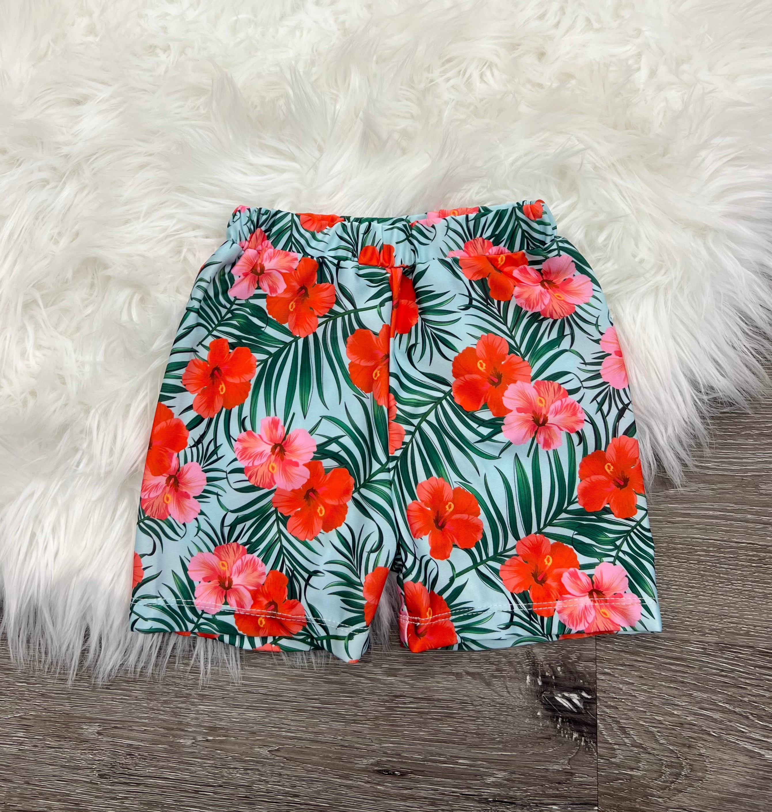 Floral Paradise Swim Shorts