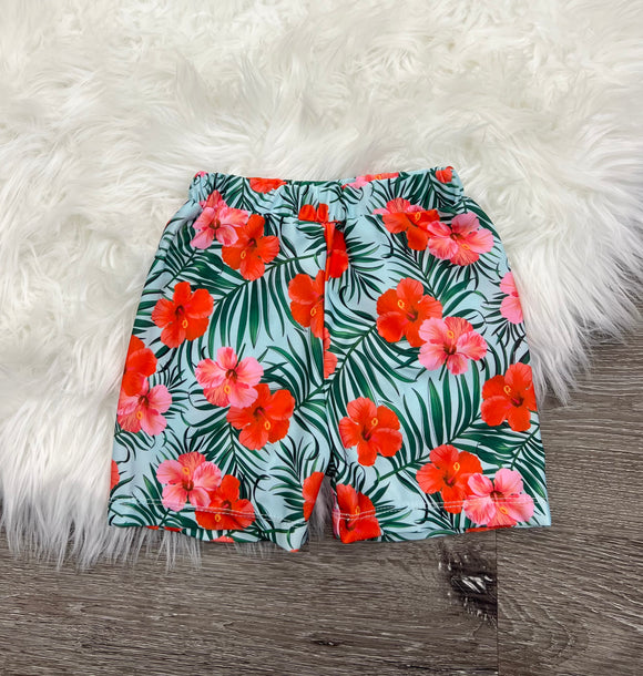 Floral Paradise Swim Shorts