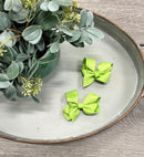 3" Pinwheel Hair Bow Set-3