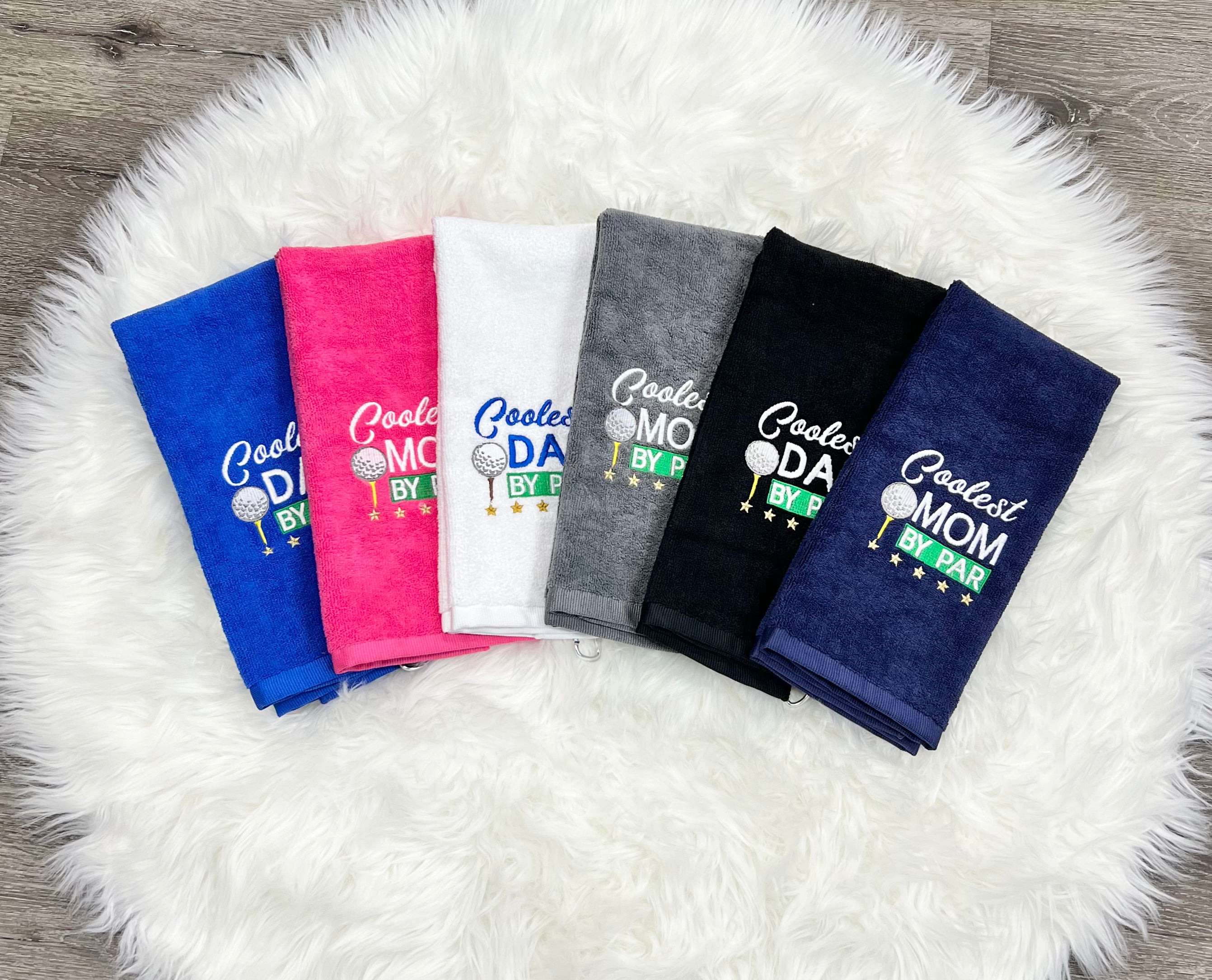 Coolest By Par Golf Towel