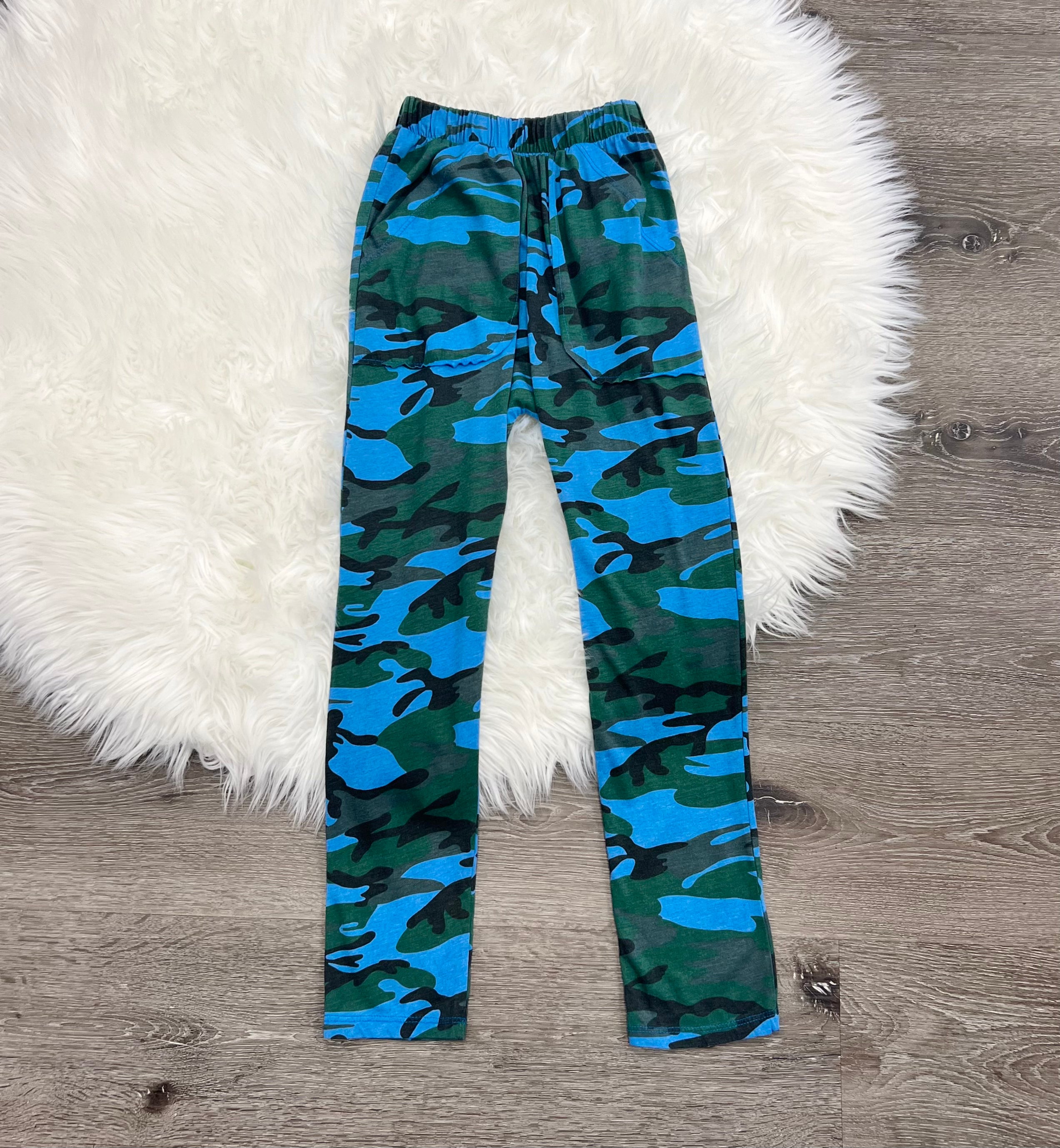 Joah Love Navy Camo Pants