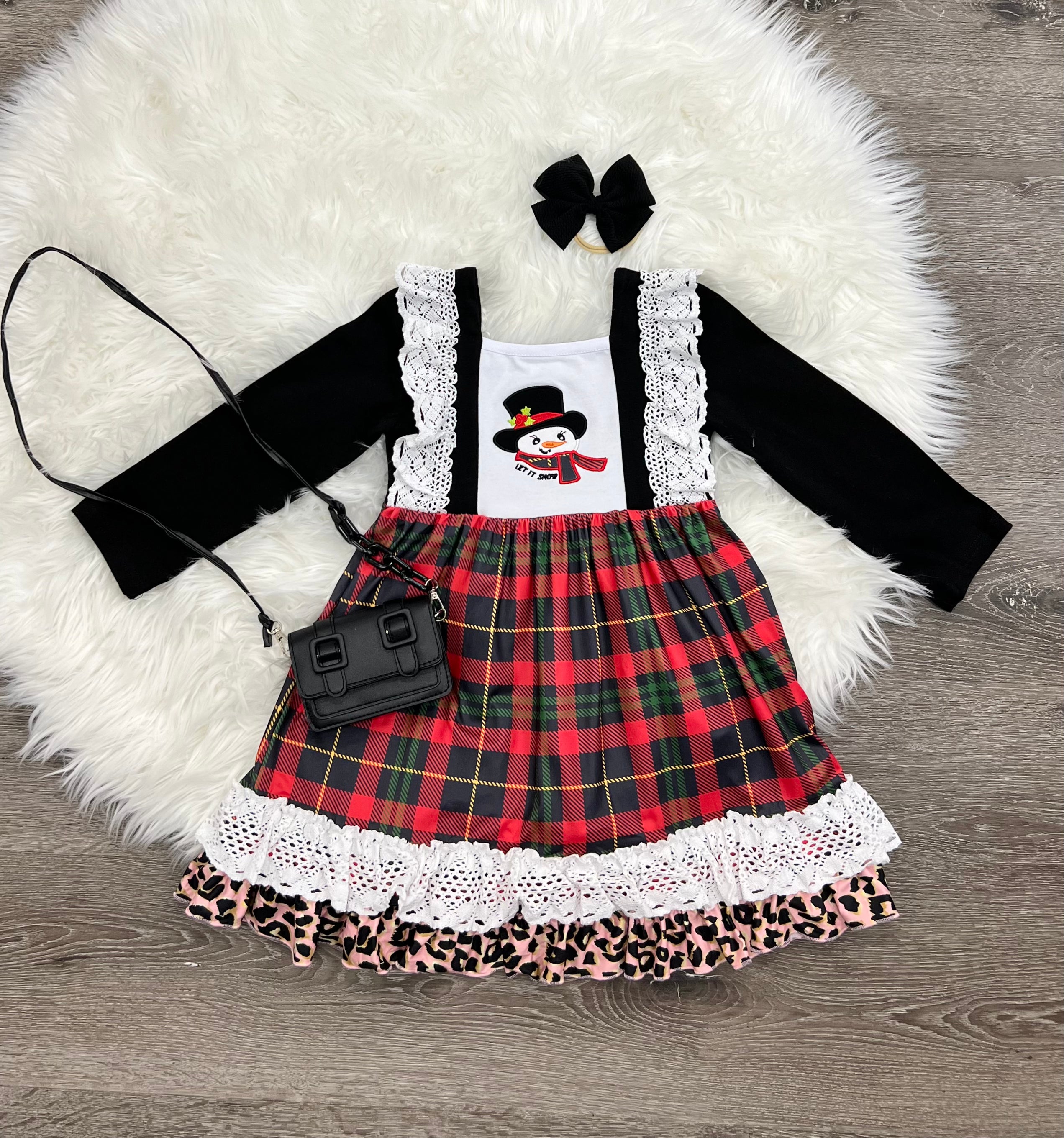 Frosty Frills Dress