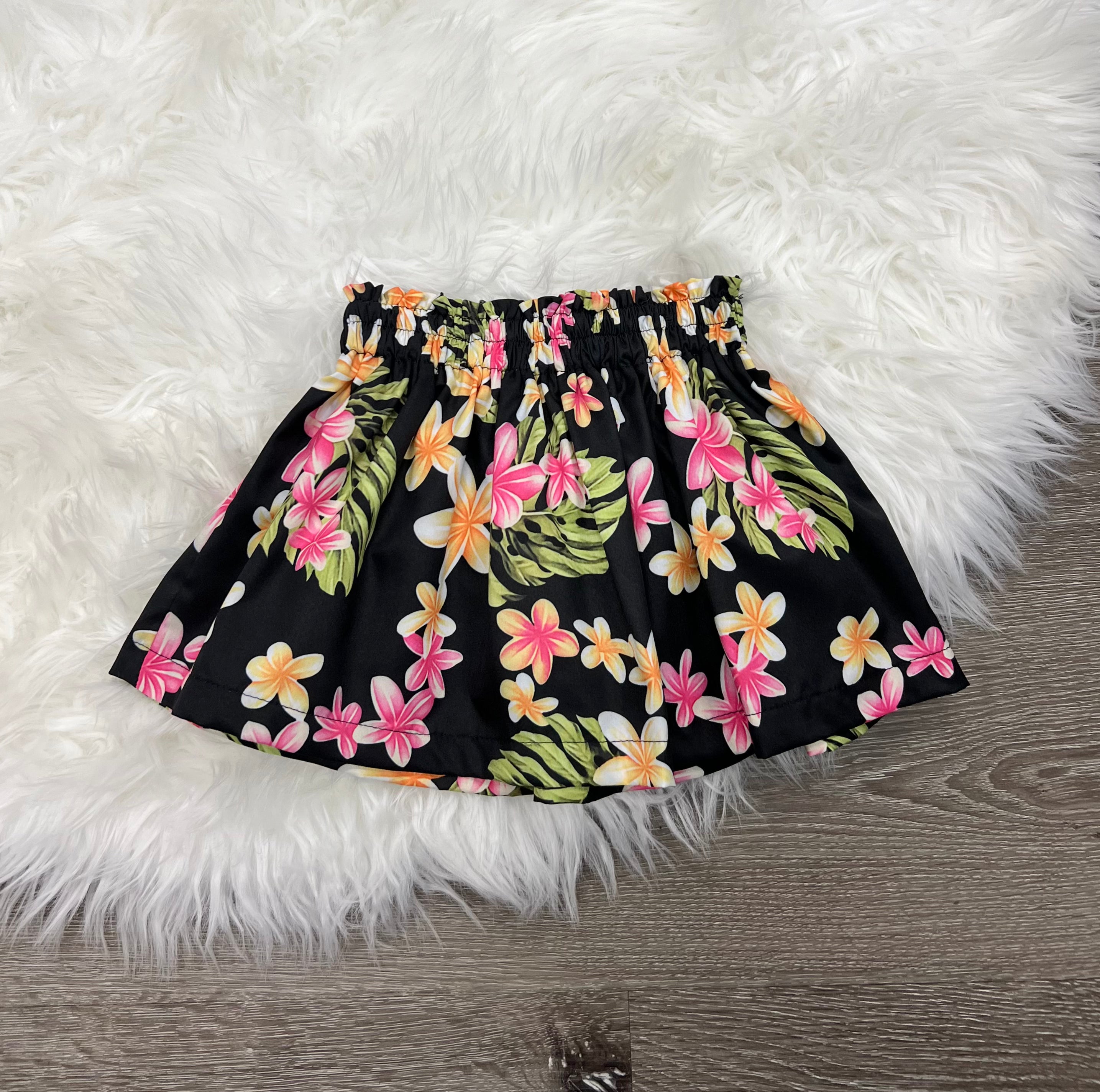 Midnight Floral Skirt