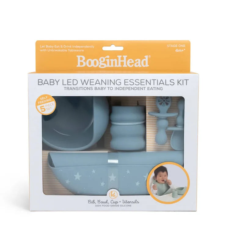 Buy blue Booginhead Baby LED Weaning 5-Piece Essentials Kit