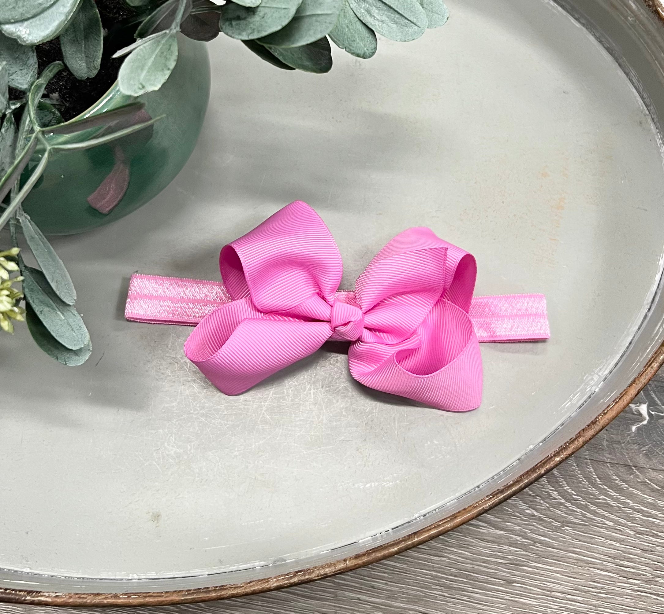 Buy plump-pink 4.5&quot; Bow Headband