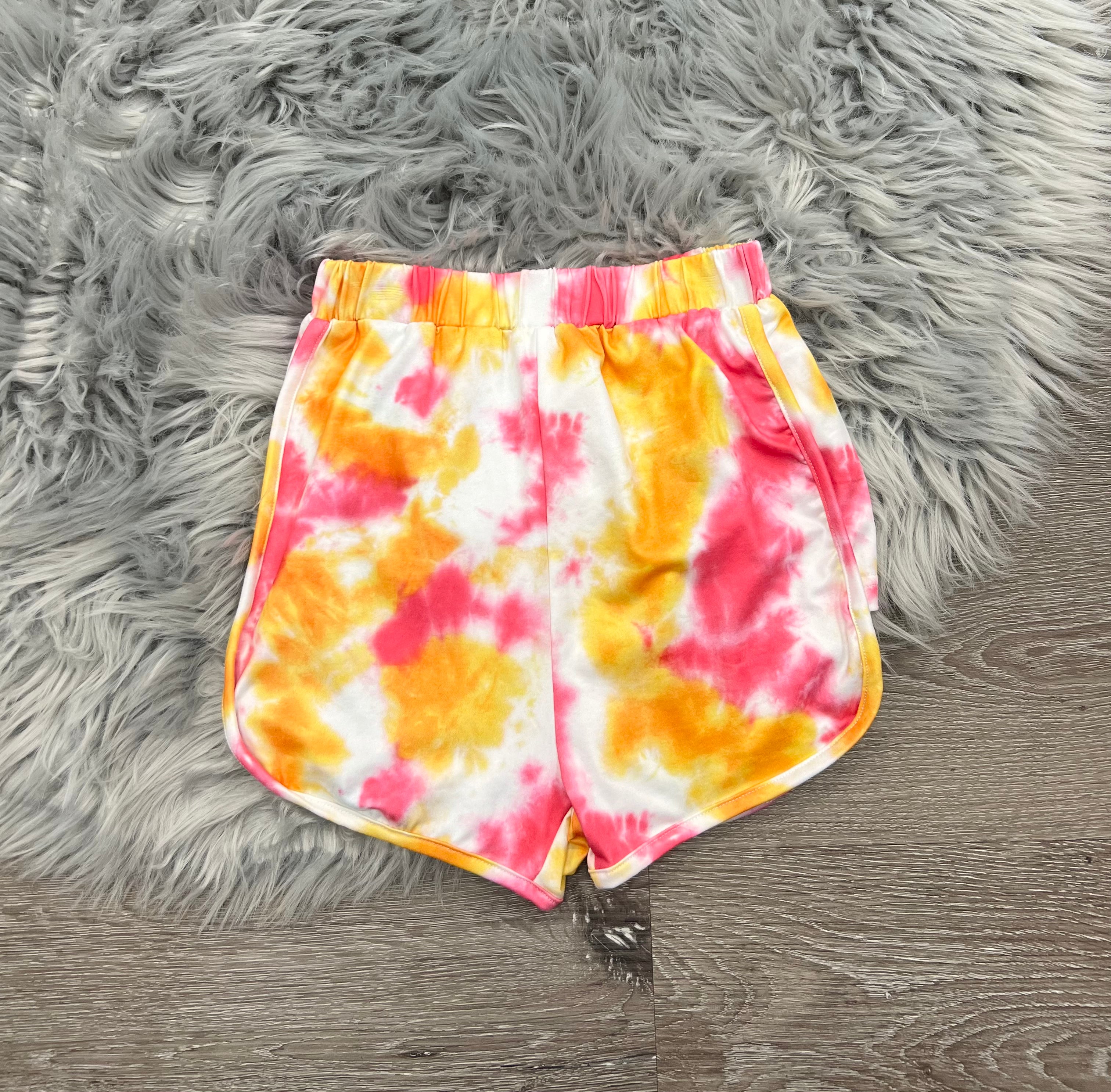 Tie Dye Sports Short