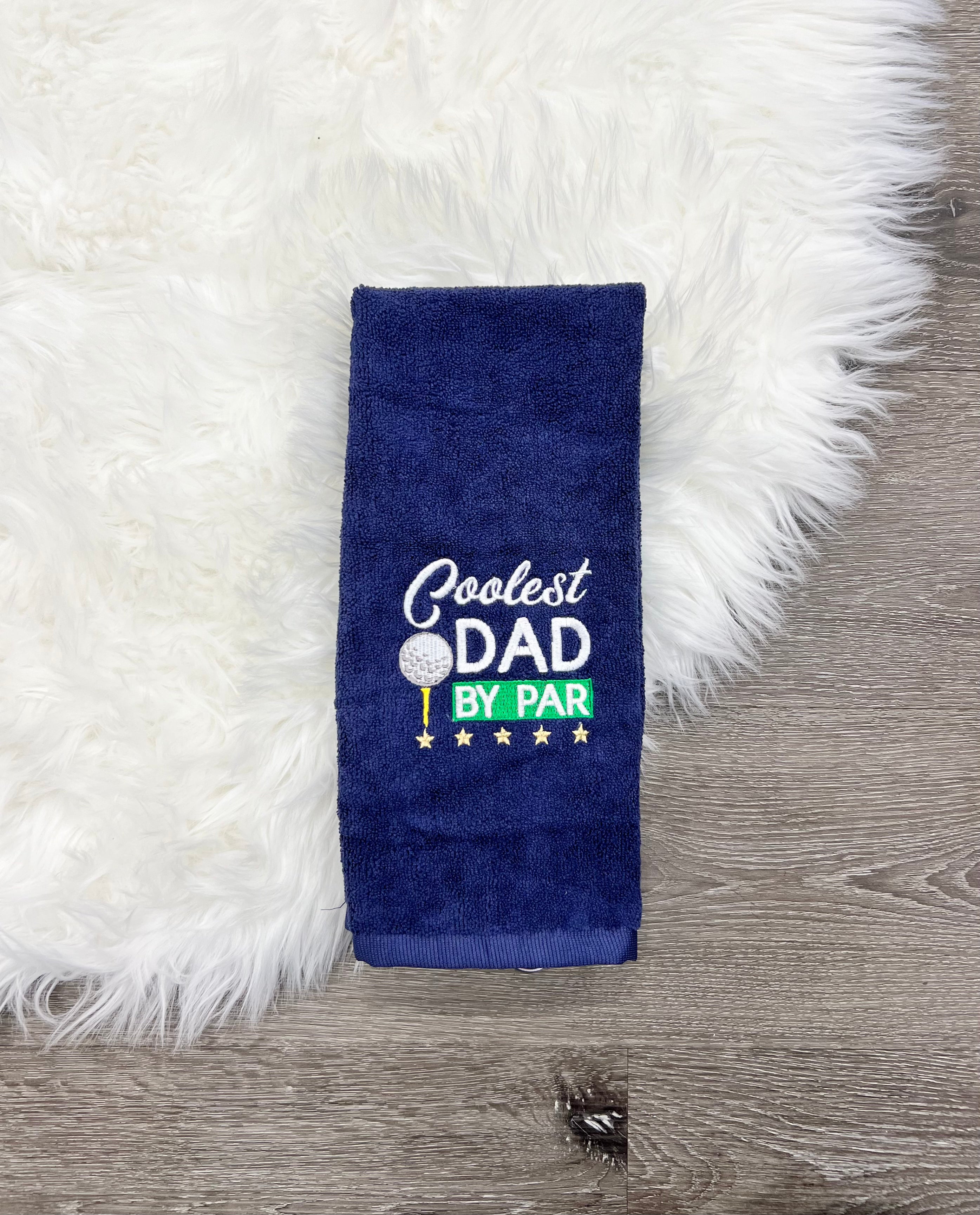 Coolest By Par Golf Towel