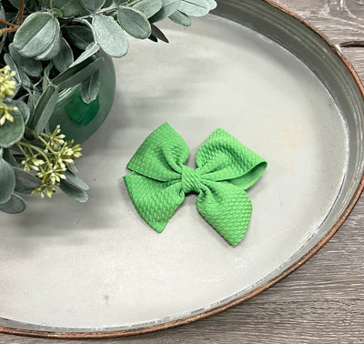 Buy green Textured Clips