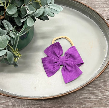 Buy purple Textured Headband (Skinny Band)