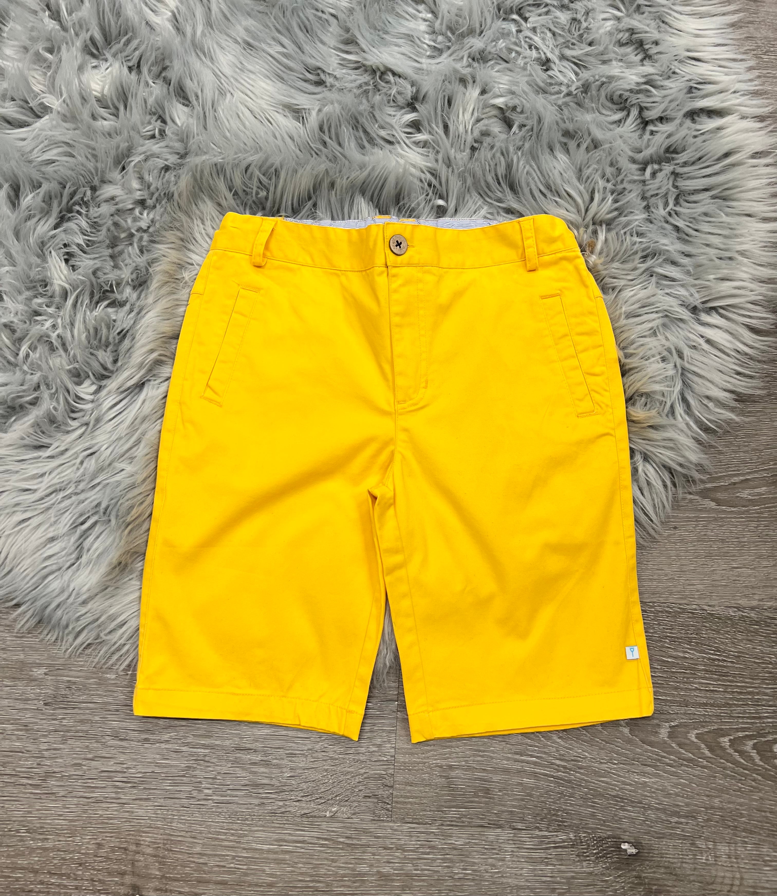 Buy yellow FORE!! Basic Colored Shorts